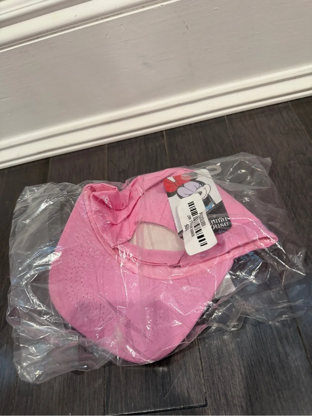 NWT Disney Pink Minnie Mouse Girls Kids Baseball Cap - Pink and Magenta Bow